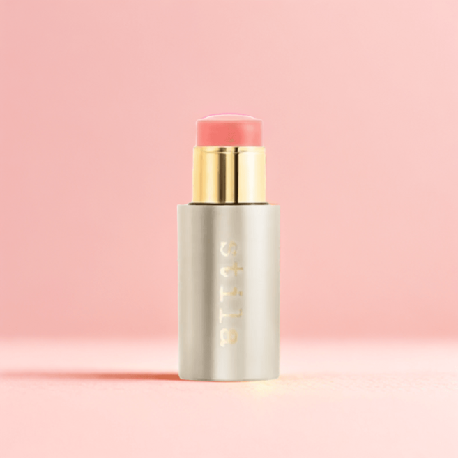 스틸라 컴플리트 하모니 립치크 스틱 쉬어 거베라, 코랄 핑크, 1개