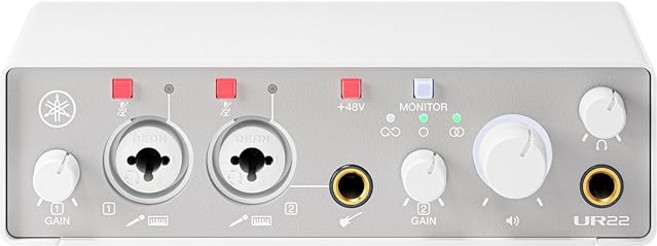 야마하 YAMAHA USB2.0 오디오 인터페이스 24bit / 192kHz 2인 / 2아웃 음악 제작 녹음 전송 루프백 기능 화이트UR22MK3 W, 상세페이지 참조, 상세페이지 참조