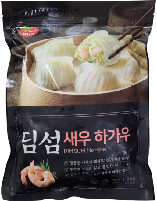 동원 딤섬 새우하가우, 1.2kg, 1개