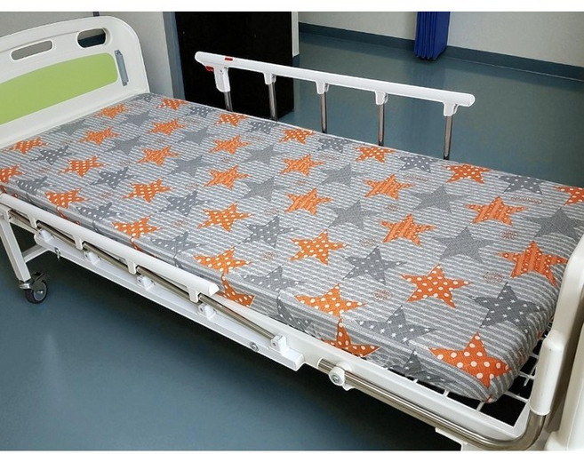 입원실용 병원침대커버 매트리스커버 - 마션스타그레이 폴리100% / 에어 욕창매트 사용 가능 맞춤제작 N090401