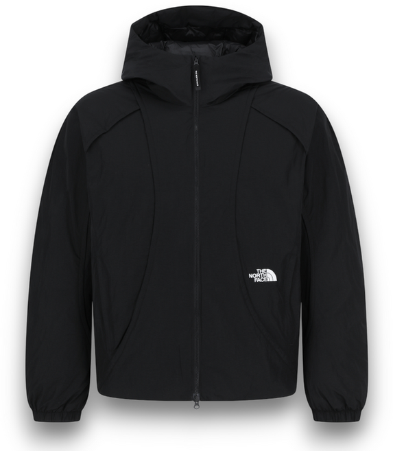 [매장판] 노스페이스 화이트라벨 패딩 다운 자켓 점퍼 남녀공용 칼데라 블랙 NJ1DR61J