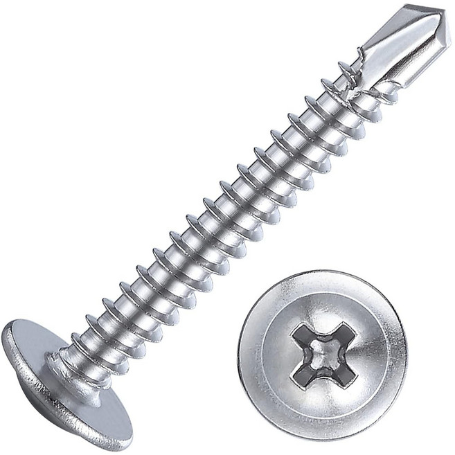 스텐 와샤머리 직결피스 소량판매, 100개