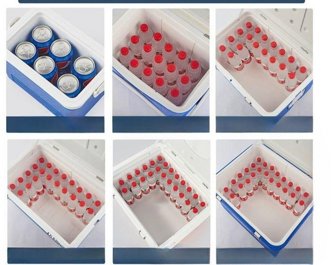 초대형 아이스박스 보냉 박스 보온 낚시 캠핑용 보관, 1ml, 55L 블루 표준-PU뚜껑교체