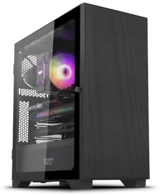 다크플래쉬 darkFlash DK1000 MESH 강화유리 (블랙)