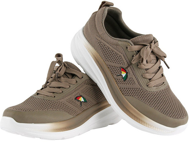 아놀드파마 남녀공용 경량 워킹화 러닝화 니트 운동화 쿠션 5cm 키높이