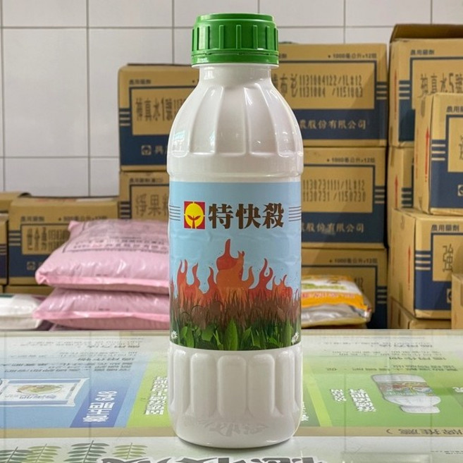 興農 特快殺除草劑 速效接觸型 土壤無殘留 園藝適用, 1個, 特快殺 1L