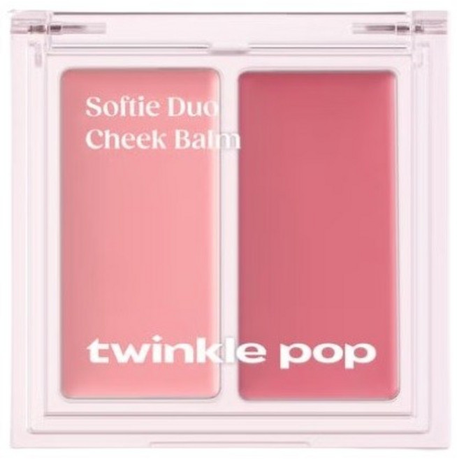 트윙클팝 소프티 듀오 치크 밤 by CLIO, 3개, 01 페탈블룸