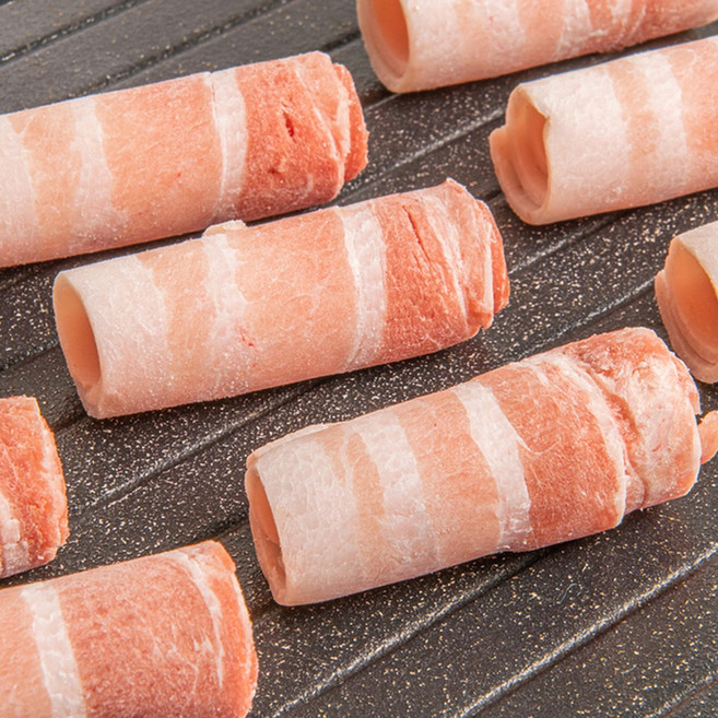 제주 한돈 냉동 돌돌이 삼겹살(2mm), 1개, 500g