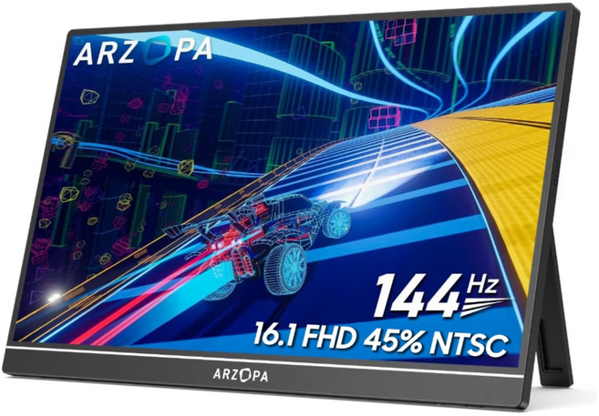 ARZOPA 16.1吋 FHD 144Hz 便攜式顯示器, Z1F