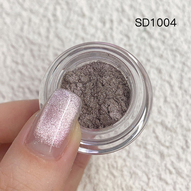 2way 오로라 자석 미러파우더 네일파우더 0.5g, 1개, SD-1004 핑크