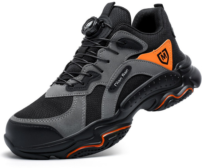 다이얼 패션의 남자 경량안전화 통기 신발 통풍이 잘 되는 작업화