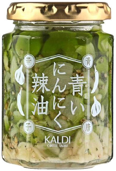 KALDI 칼디 청양고추 마늘 그린 라유, 1개, 120g