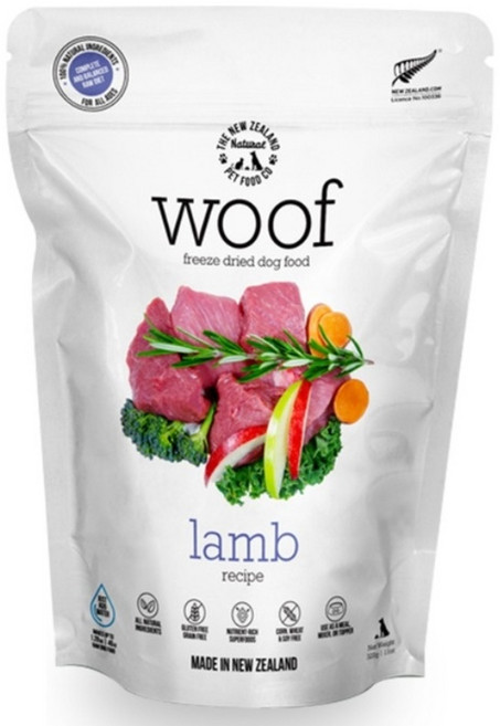 워프 강아지 전연령 램 동결건조 사료, 양, 50g, 1개