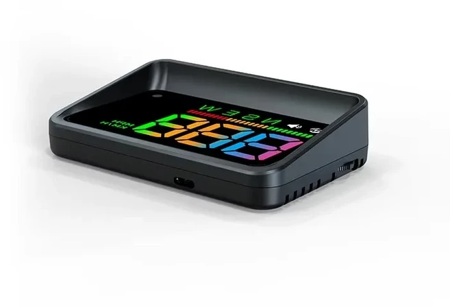 2025 신형 H4 헤드업 디스플레이 GPS 속도계 자동차 전자 HUD (모든 차량용 알람 포함), 01 H4