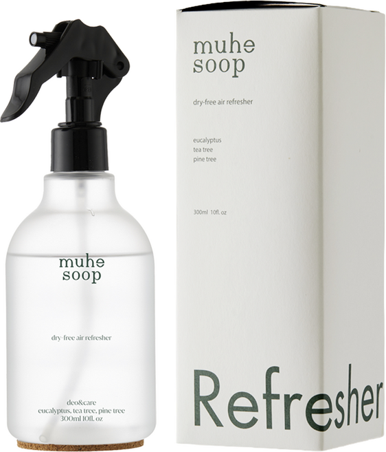 무해숲 실내 무향 탈취제 새집증후군 에어리프레셔, 1개, 300ml