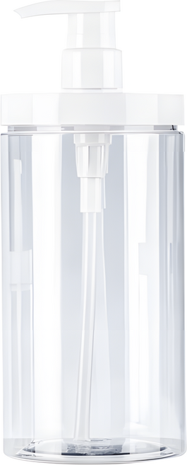 세탁세제 디스펜서 대용량 리필팩 그대로 사용 넓은 입구 간편 위생 펌프 용기, 1000ml, 1개