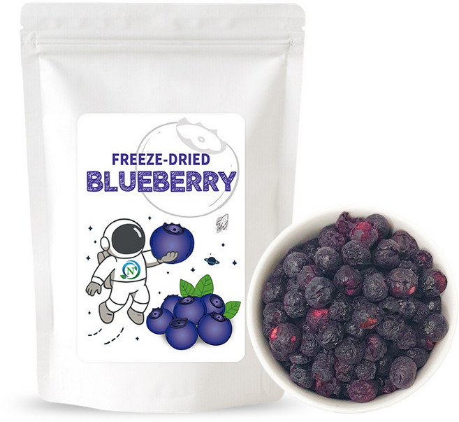 앤네이처 순수 자연 동결 건조 블루베리홀 리얼칩, 2개, 30g