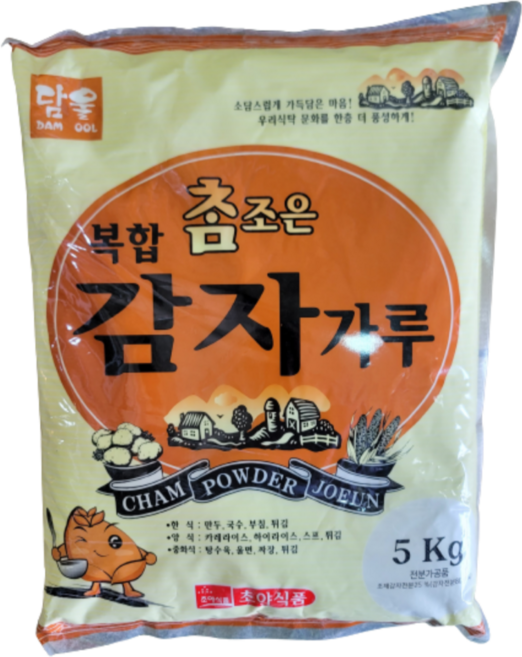 감자전분(복합 초야 5kg) X3 업소용 감자가루 분말, 5kg, 3개