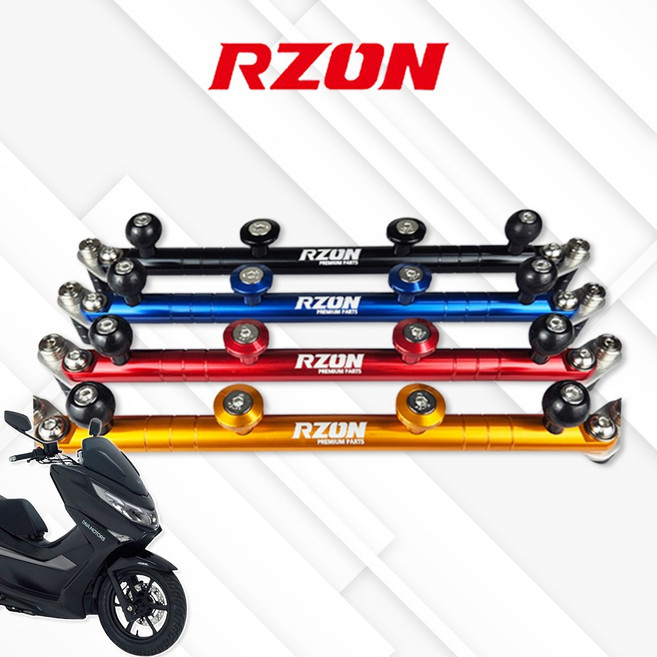 DNA모터스 UHR 알존 멀티바 다용도 거치대 크로스바, 1개, 백미러 마감 볼트 추가