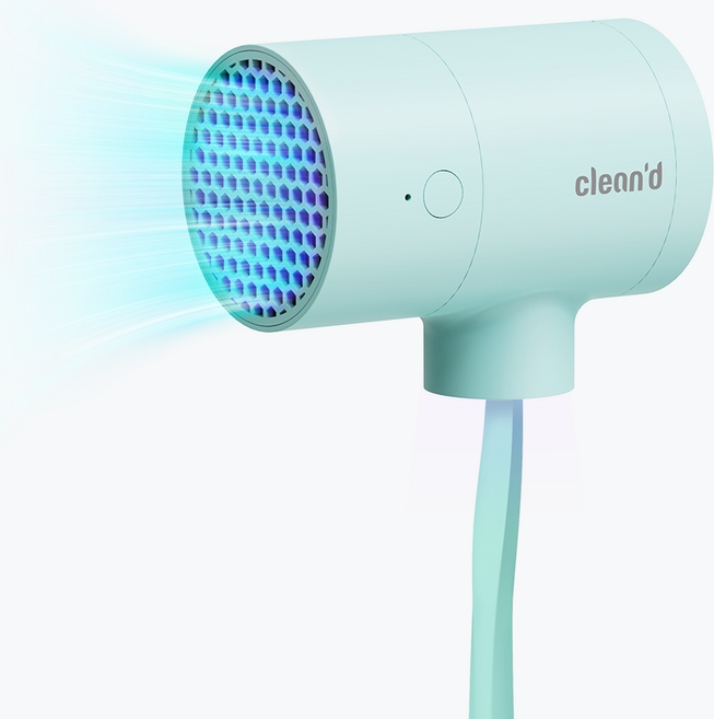 클린디 가정용 무선 여행용 UV 살균 바람 건조 티드라이어 휴대용 무선 칫솔살균기 CL-401, 민트