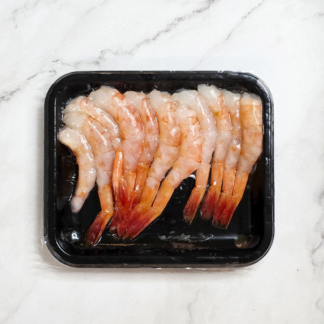 신선 급냉 단새우회 80g, 3개, 손질단새우 80g