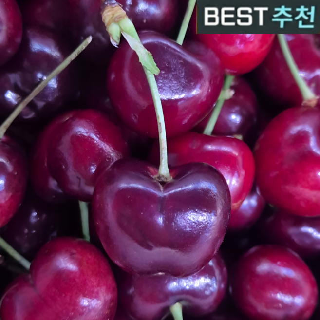 [타임특가] 백화점납품용 고당도 미국산 생 체리, 1박스, 500g(대)