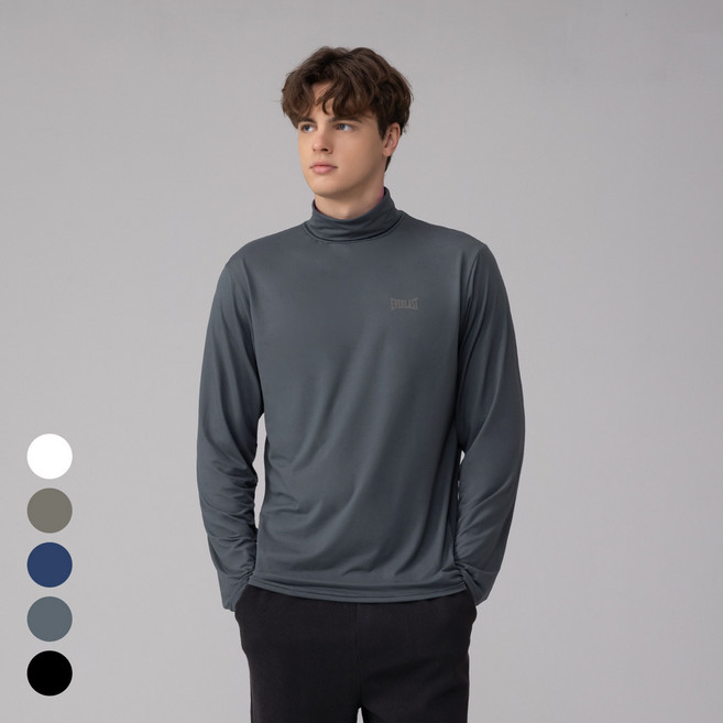 에버라스트 남자 목폴라 터틀넥 폴라티