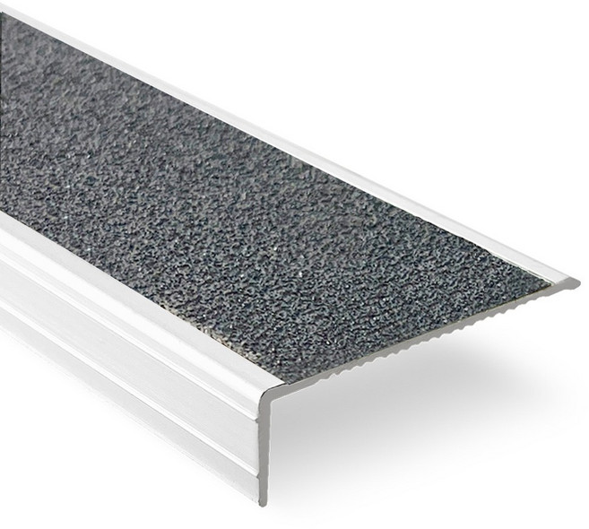 TH-1620 회색 계단논슬립 미끄럼방지 알루미늄베이스 세라믹패드 뒷면양면테이프 1줄 보양서비스, 1개