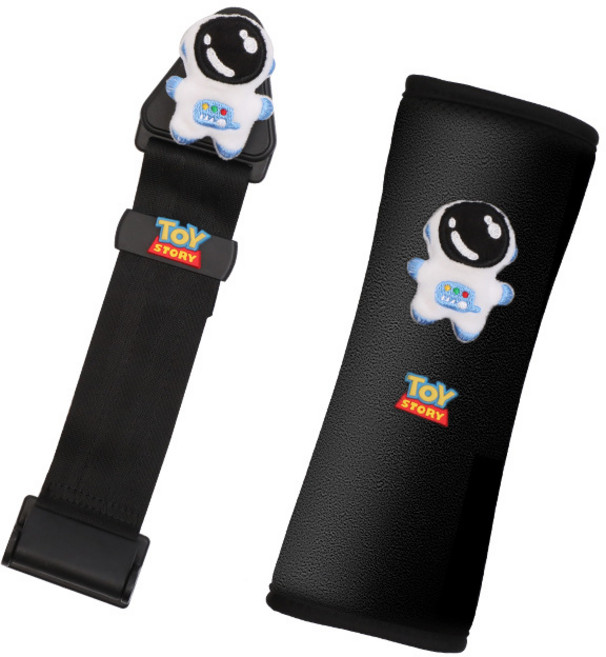 차량용 안전벨트 가드 목쓸림 방지 쿠션 자동차안전벨트, 1개, 우주비행사