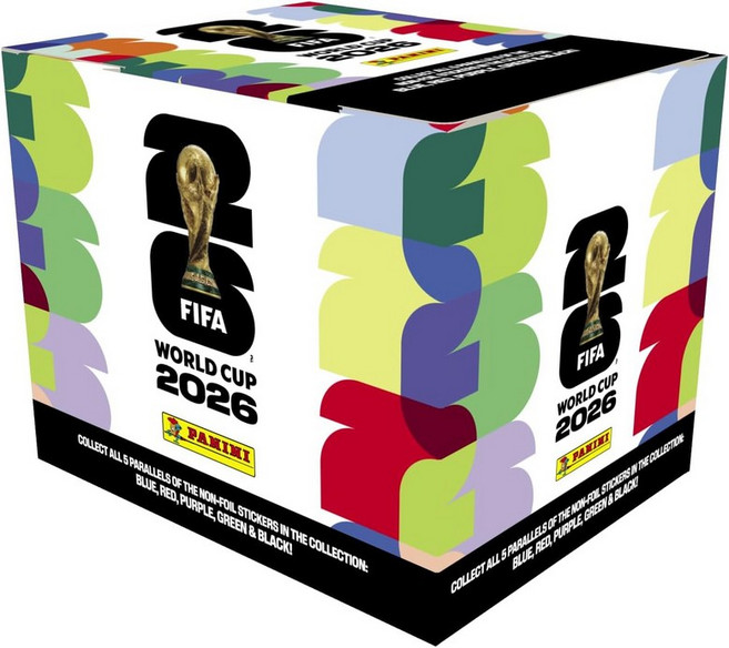 2026 FIFA 월드컵 스티커 컬렉션 박스 팩 50개 아마존 오렌지 패러렐 공식 트레이딩 앨범 수집 거래 및 완성