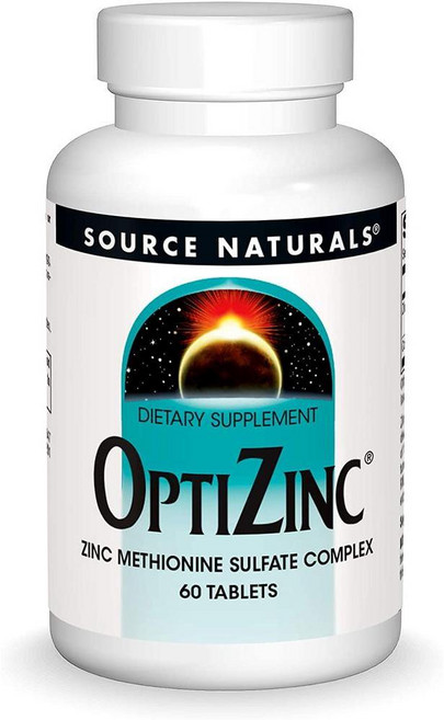 Source Naturals 일본직구 Optizink 60 태블릿, 사이즈