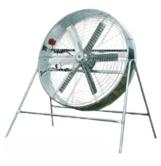 축사용 환풍기 공장 환기팬 대형 이동식 양식업 이중 덕트 빔 작업장 포함, B. 가변속도 이중안전망+4중보강대+받침대