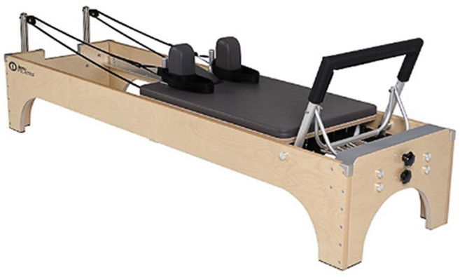 (올핀) 인투필라테스 - 모던 리포머 우드스틱포함/전신운동기구/다양한 가죽/필라테스, 550 샌드