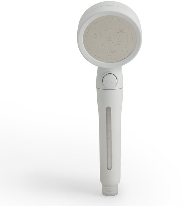 PLA 필터 온오프 샤워기, 클라우드 화이트, 1개