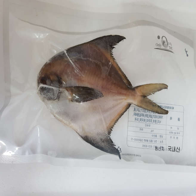 홍지수산 가자미 1마리 반건조생선 제수용 선물세트 명절선물, 1개, 250-300g, 병어1미