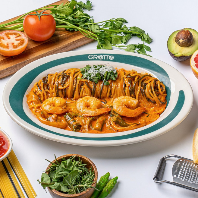 그로또 멕시코 크림 파스타 홈파티 캠핑음식 간편조리 밀키트, 1개, 588g