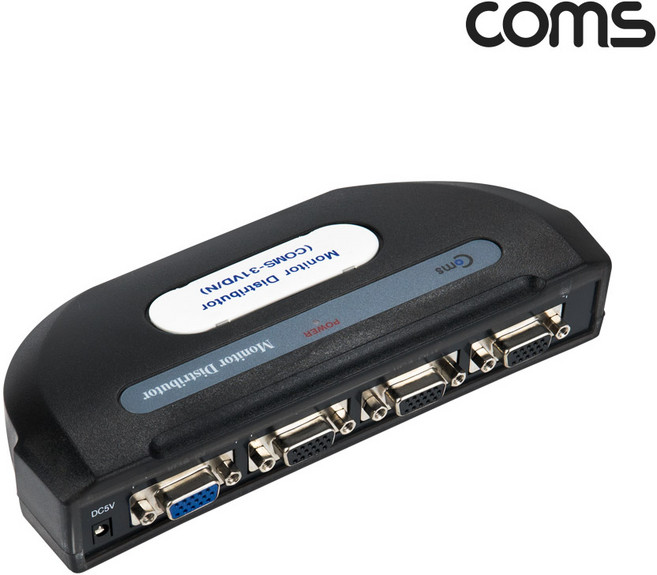 LC795 Coms VGA RGB 모니터 3분배 분배기 1:3, 1개
