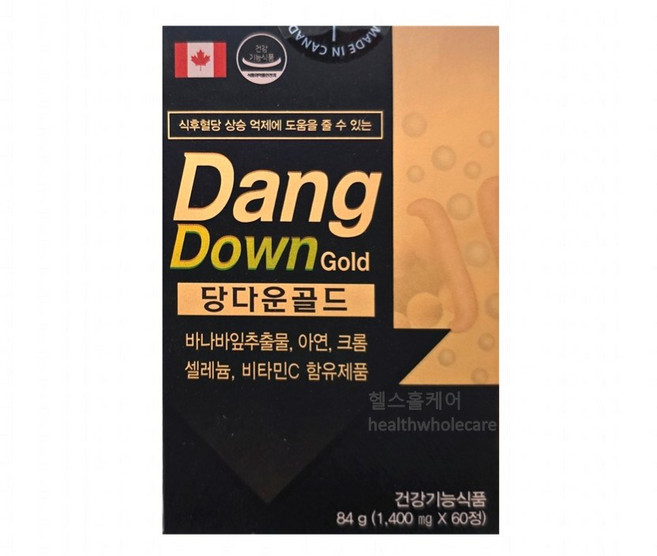 당다운 골드 바나바 아연 크롬 셀레늄, 1개, 60정