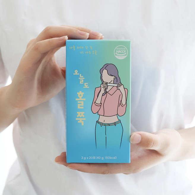 오늘도 홀쭉 내일을 위한 오늘, 40g, 6박스