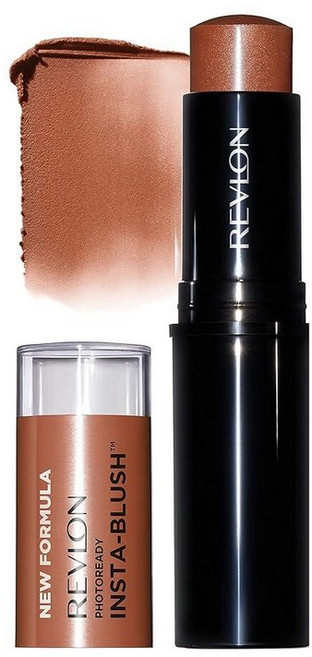 레브론 Revlon PhotoReady 인스타-블러쉬 스틱 뺨용 페이스 메이크업 크림 투 파우더 포뮬라 하이 임팩트 컬러 보습 캔디 키스 310 32.6g(1.1온스, 누드 키스