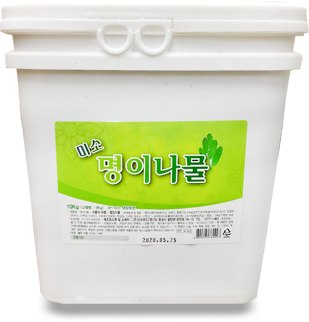 부광식품 미소 명이나물 10kg, 1개