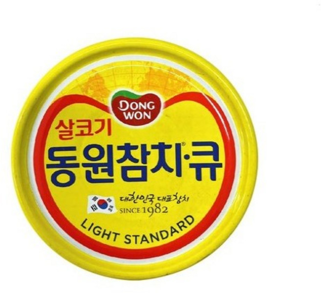 동원 살코기참치 큐, 100g, 25개
