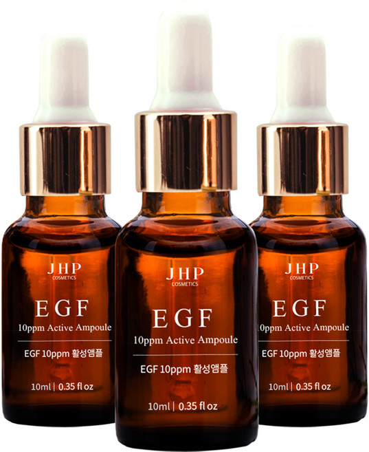 제이에이치피 EGF 10ppm 활성 앰플, 10g, 3개