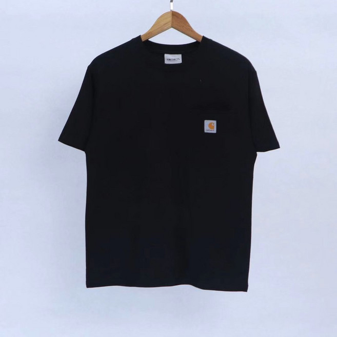 OEM 2020 봄과 여름 Carhart Carhartt 클래식 사용자 정의 짠 표준 포켓 짧은 소매 학생 커플 스트리트 셔츠
