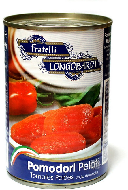 프라텔리롱고바디 포모도리 펠라티 토마토 홀, 400g, 2개