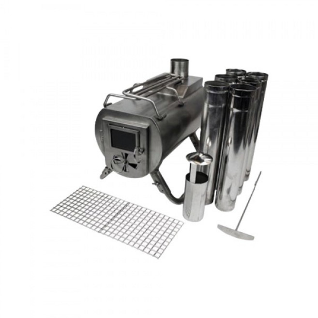 [지스토브] 히트 뷰 L 캠핑용 화목난로