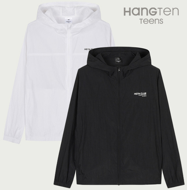 행텐틴즈 아동용 나일론 경량 후드 점퍼
