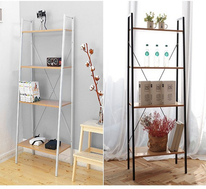 스마트홈 이지심플 우드 대형선반 (블랙) (화이트), 1개, 블랙(4519)