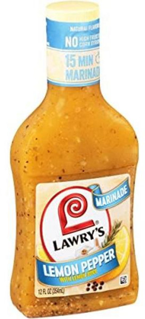 레몬 페퍼 레몬 주스 마리네이드, 6개, 355ml