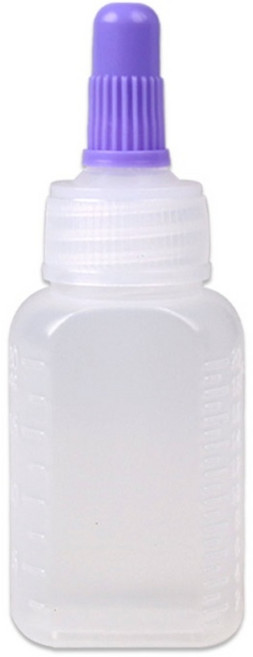 신영 pe 긴마개 투약병 20cc (보라색), 100개